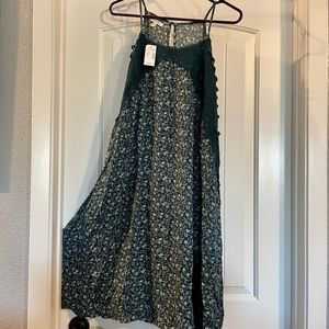 NWT Maurice’s A-Line Floral & Crochet Dress, Size 3